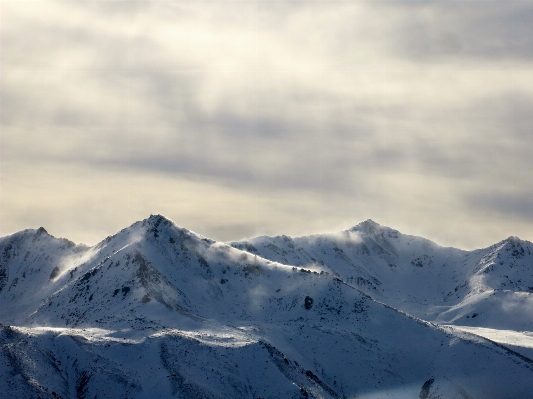 Mountain snow winter cloud Photo