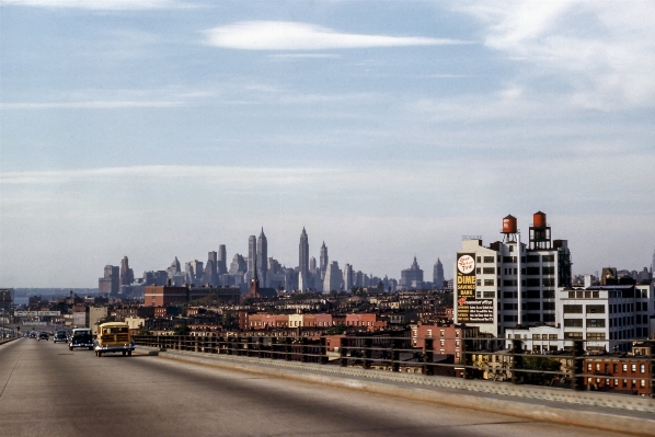 Horizon road skyline car Photo