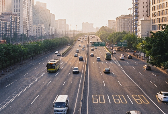 Landscape pedestrian road traffic Photo