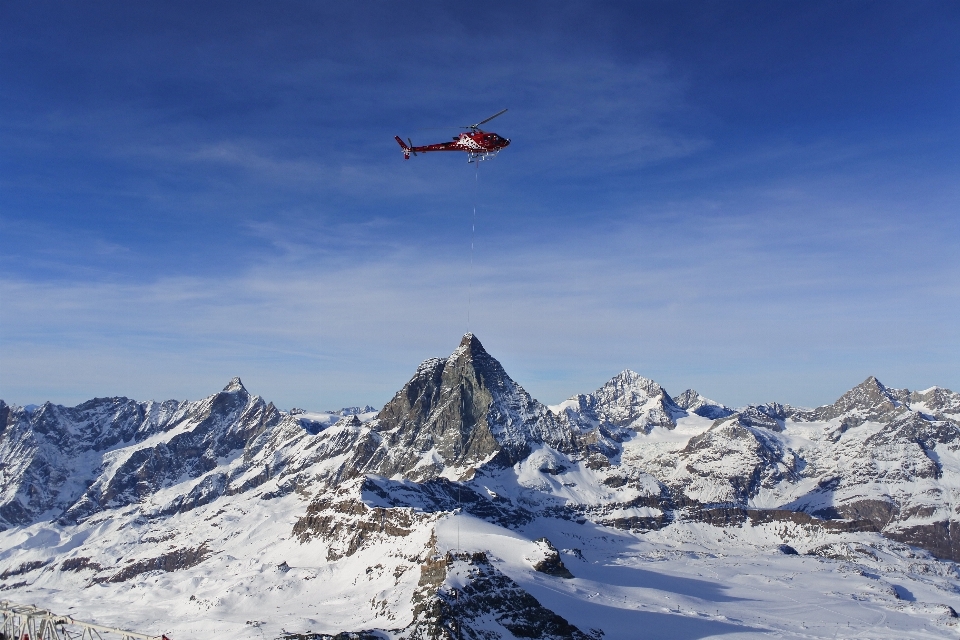 Berg schnee winter gipfel