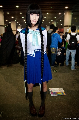 Foto Chica juego ropa cosplay
