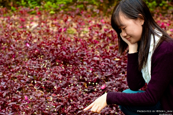 People plant girl rain Photo