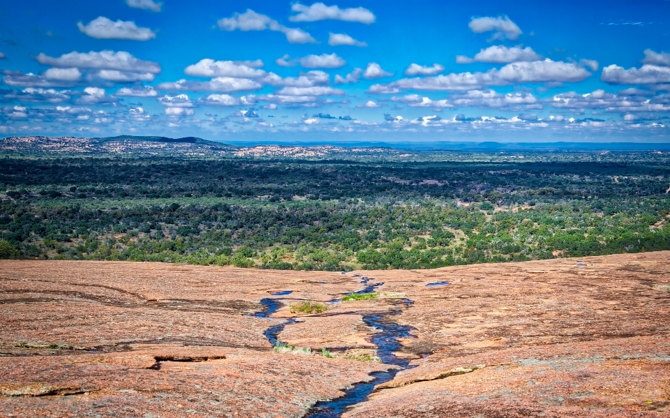 Paisagem mar rock horizonte