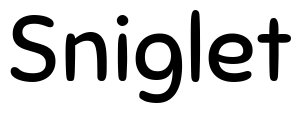 Sniglet Font