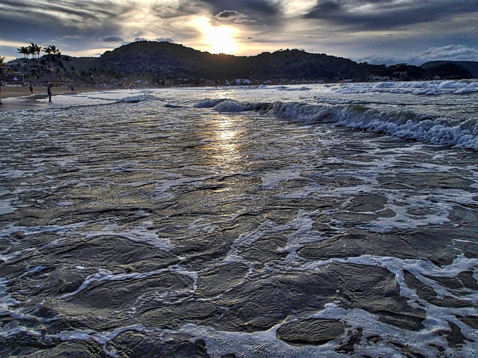 Pantai lanskap laut pesisir