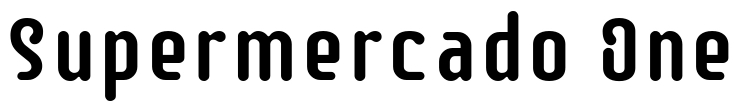 Supermercado One Font