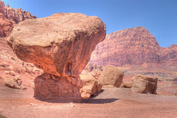 Landscape rock desert valley Photo