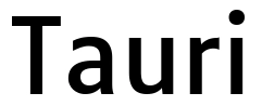 Tauri Font