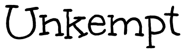 Unkempt Font