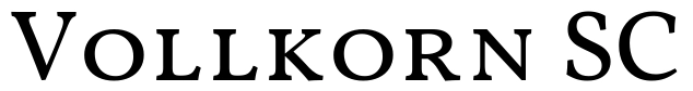 Vollkorn SC Font