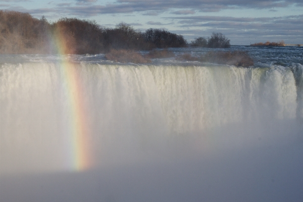 Sea water waterfall fog Photo