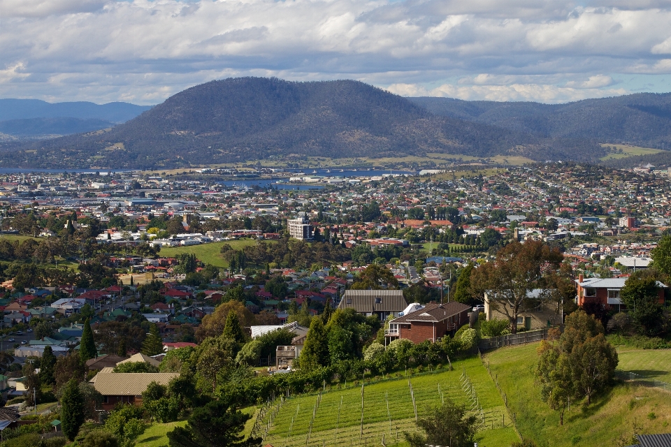 Landscape mountain skyline photography