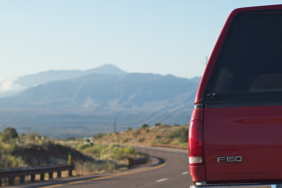 Car highway van driving