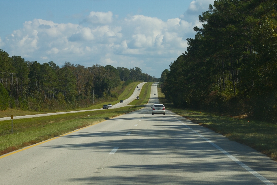 Road highway driving asphalt