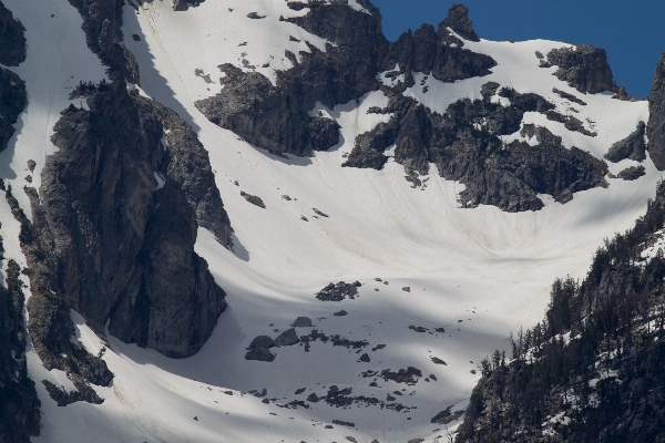 Mountain snow winter adventure Photo