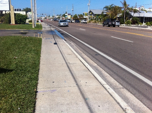 Pedestrian track road street Photo