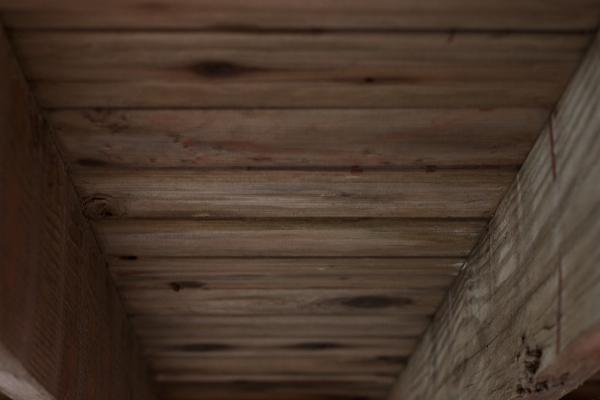 Wood floor wall beam Photo