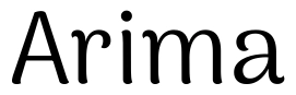 Arima Font