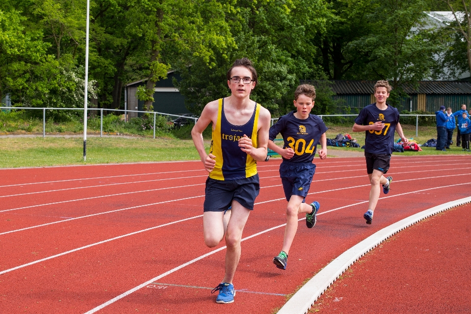 Correr deportes atletismo pique