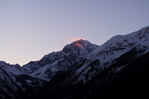 Landscape nature mountain snow Photo