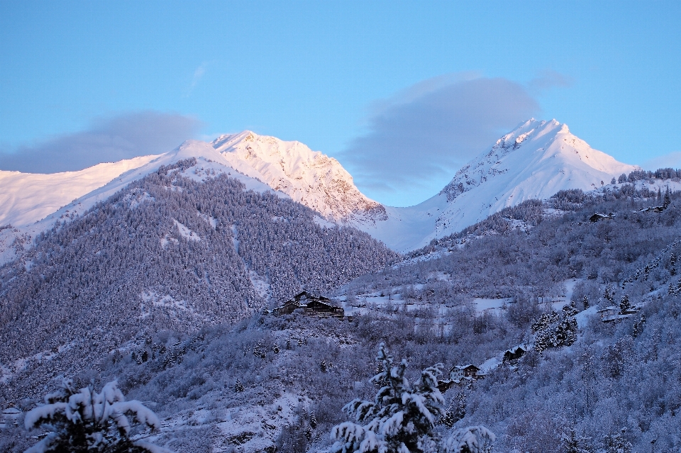 風景 自然 荒野
 山