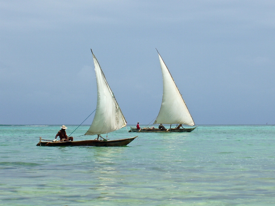 Mar barco vento viagem