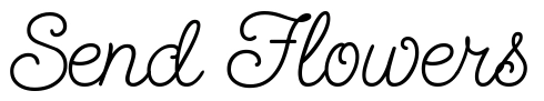 Send Flowers Font