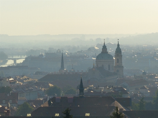 Horizon fog mist skyline Photo