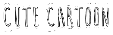 Cute Cartoon Font