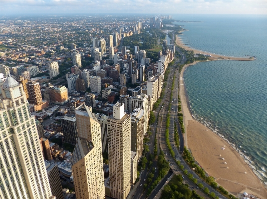 Beach coast horizon skyline Photo