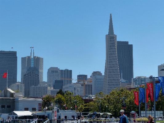 Skyline city skyscraper cityscape Photo