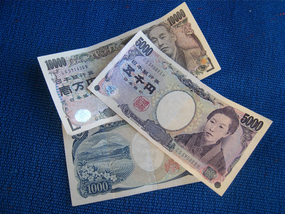 Money japan paper cash