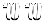 10 10 Font