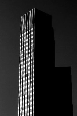 Outdoor abstract black and white architecture Photo