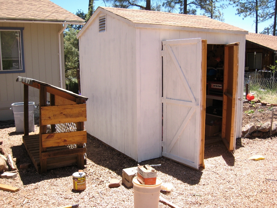 Wood house building home