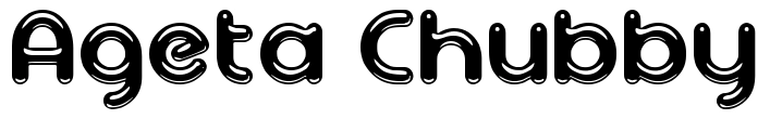 Ageta Chubby Font