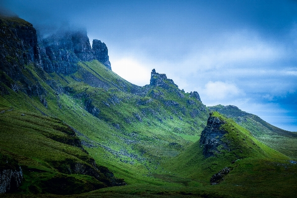 Landscape nature mountain cloud Photo