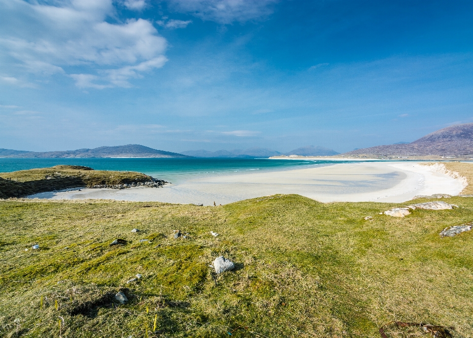 Beach landscape sea coast