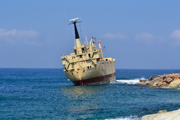 Foto Laut pesisir air kapal