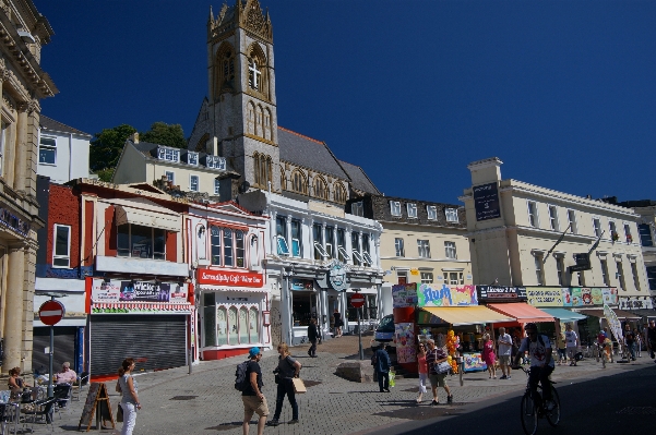 Fußgänger die architektur straße stadt Foto