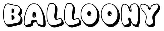 Balloony Font