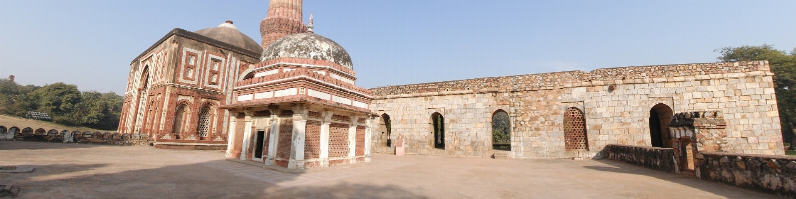 Architecture building palace panorama Photo