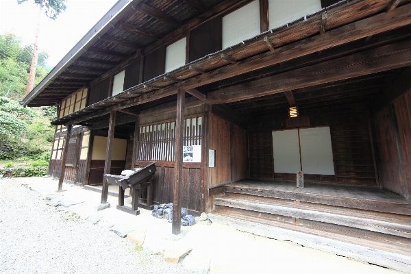 Holz bauernhof villa haus Foto