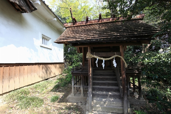 Architecture wood roof shed Photo