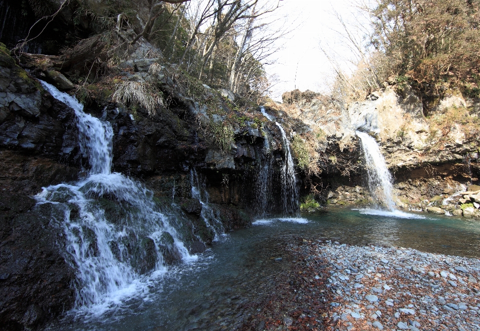 вода водопад река stream