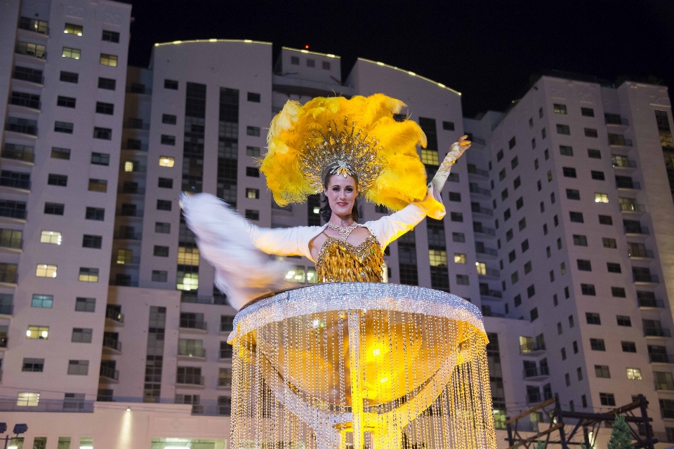 Carnival yellow festival nevada