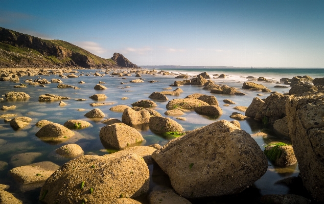 Beach landscape sea coast Photo