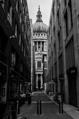 Black and white architecture sky road Photo