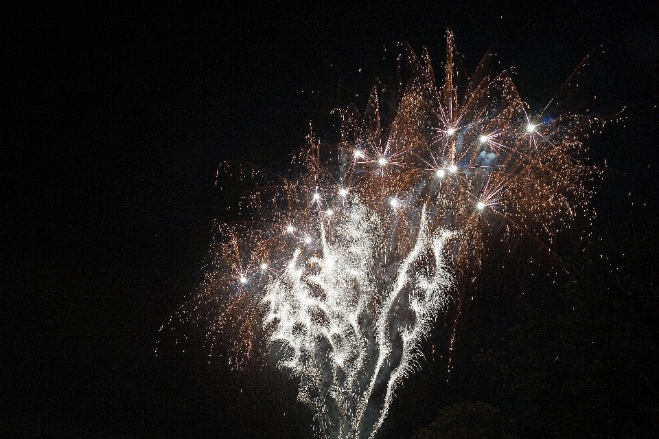 Night recreation sparkler firework