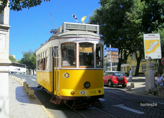 Foto Tranvía transporte europa vehículo